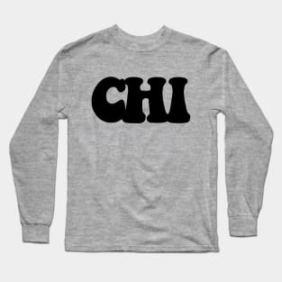 Big Chicago Long Sleeve T-Shirt